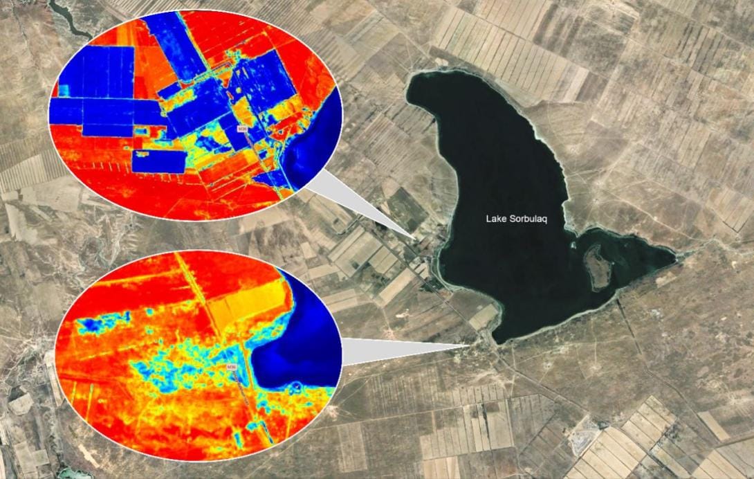 Threat of dam breach around the Sorbulak reservoir near Almaty