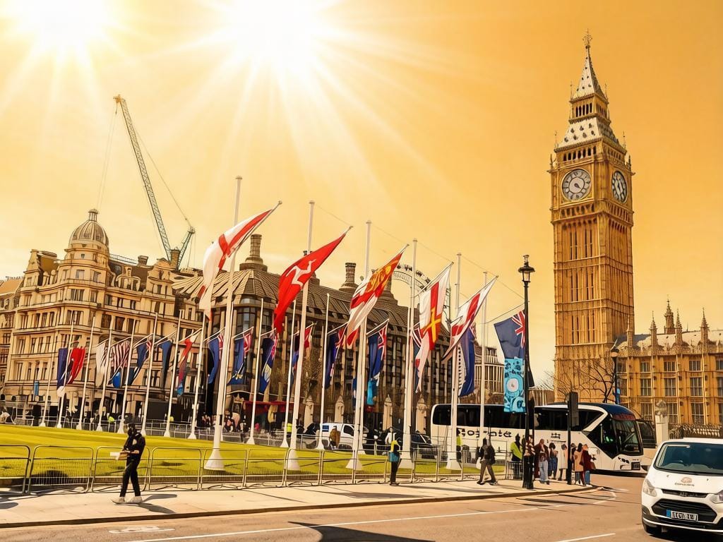 Extreme heat disrupts climate conference in London