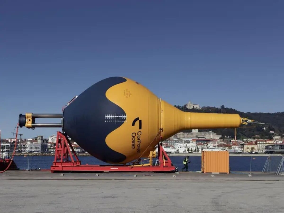 Wave energy moves closer to industrial use: 100-ton buoy receives first international safety certificate