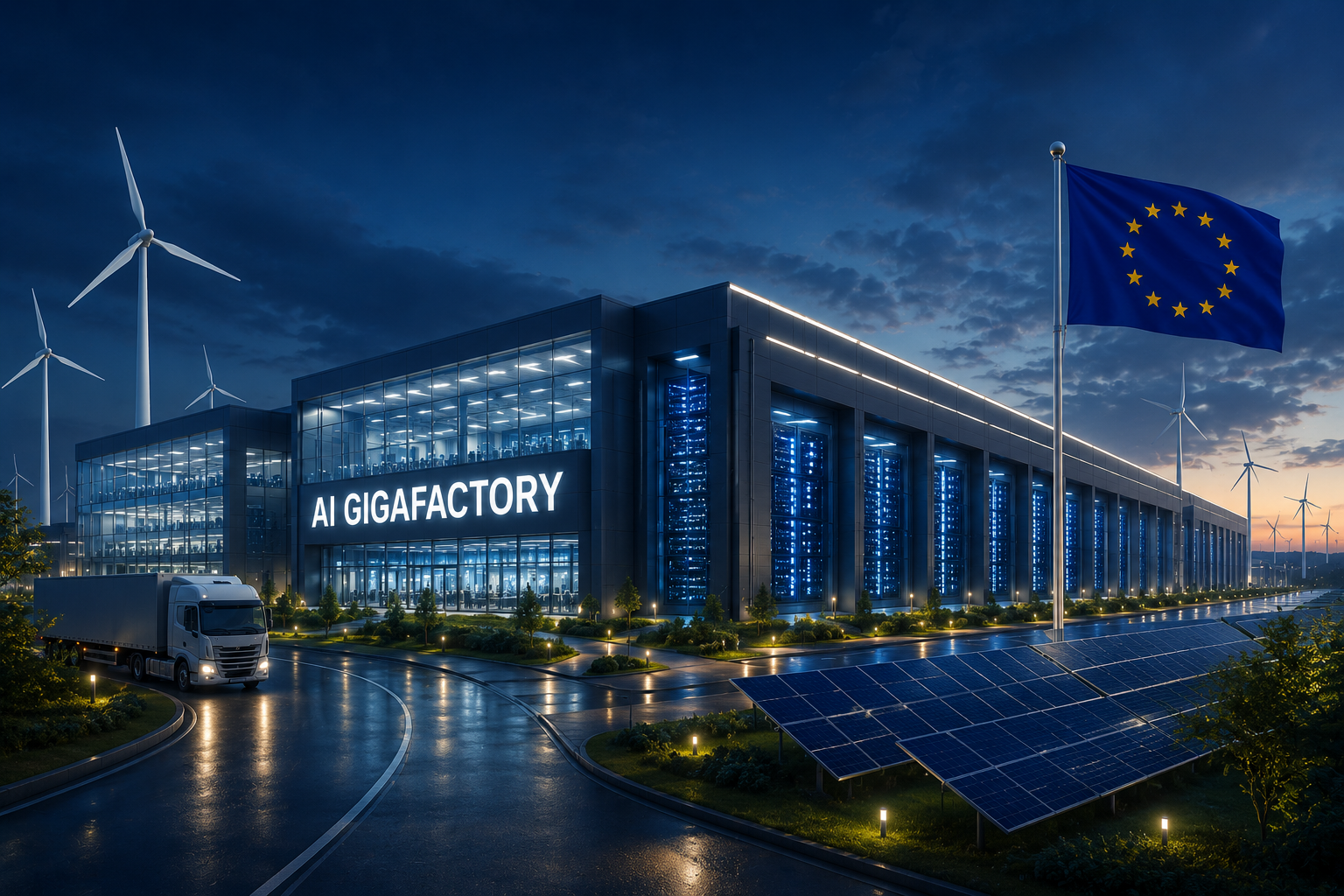EU launches tender for construction of seven AI gigafactories