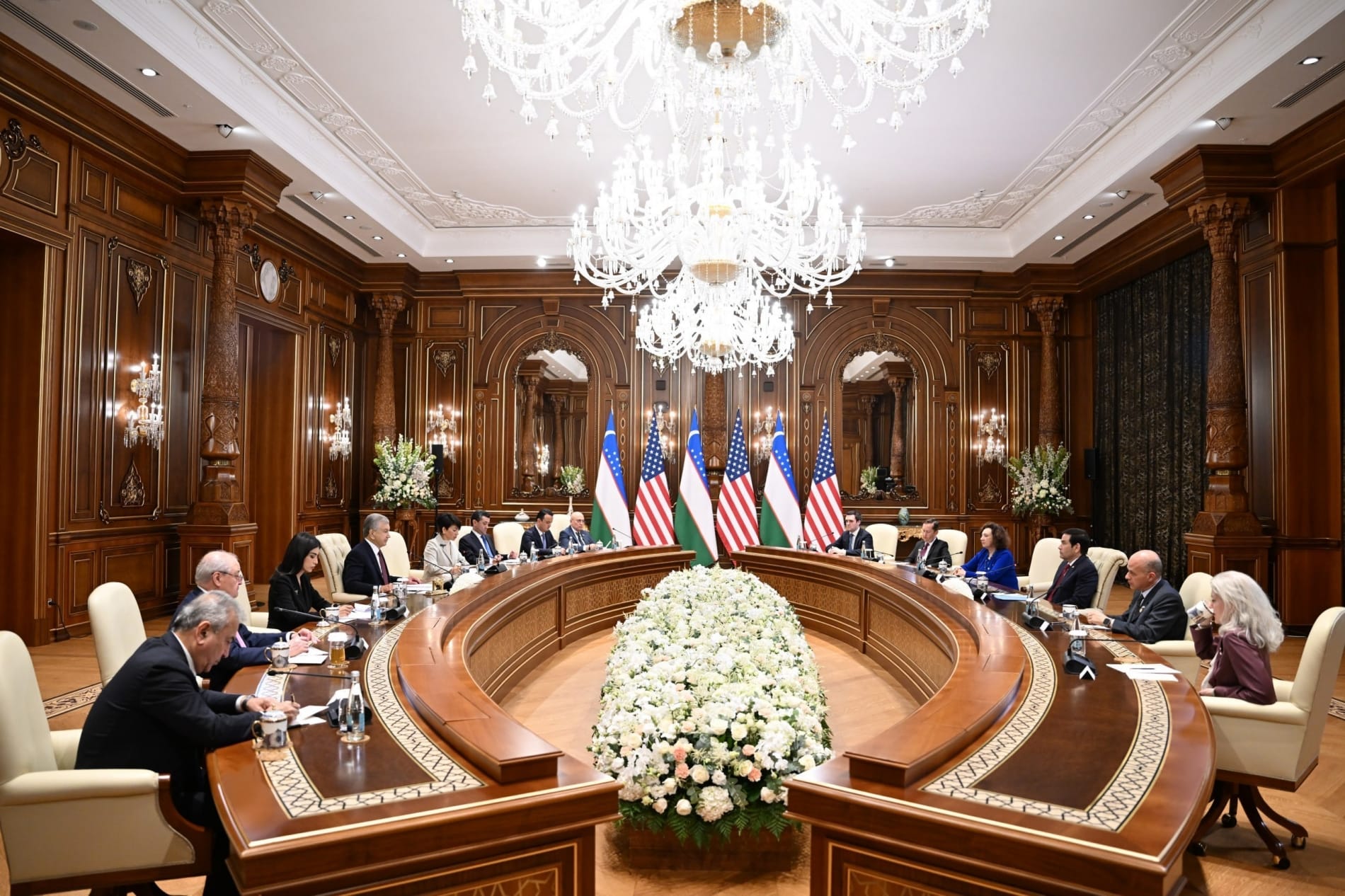 Uzbekistan and the US signed 54 agreements worth $12 billion