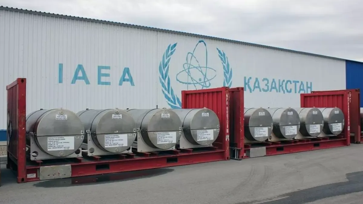 В Казахстане хранится международный резерв урана под контролем МАГАТЭ