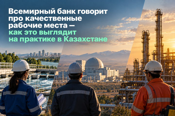 Всемирный банк говорит про качественные рабочие места — как это выглядит на практике в Казахстане