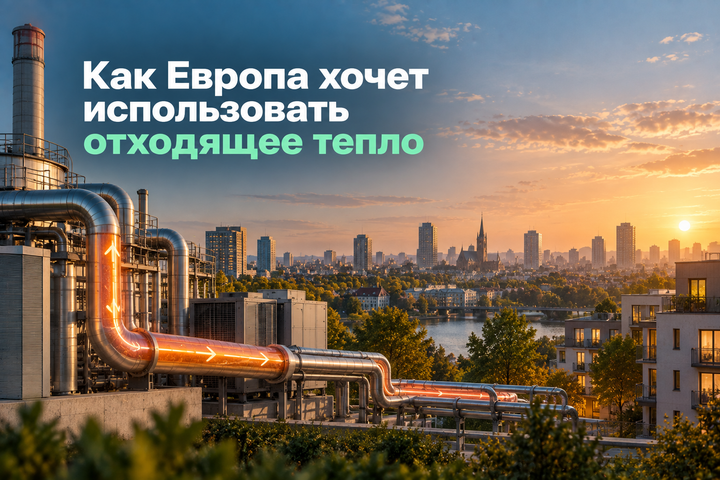 «Мы выбрасываем энергию, за которую уже заплатили» — как Европа хочет использовать отходящее тепло