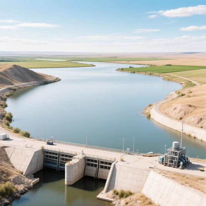 На Большом Узене запускают проект водохранилища на 28,4 млн кубометров