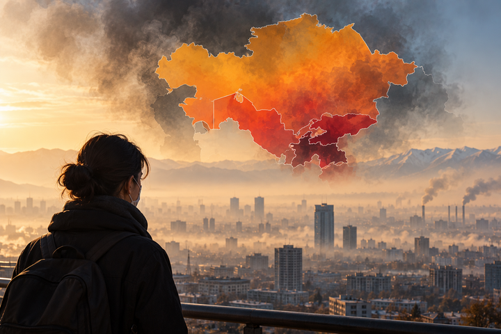 Четыре страны Центральной Азии вошли в мировой топ-30 самых грязных по воздуху